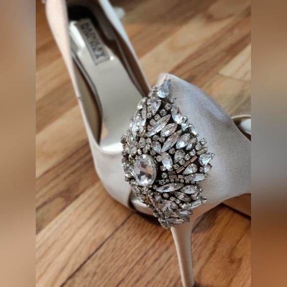 Badgley Mischka Kiara platform heels, sz 8 - Picture 9 of 9